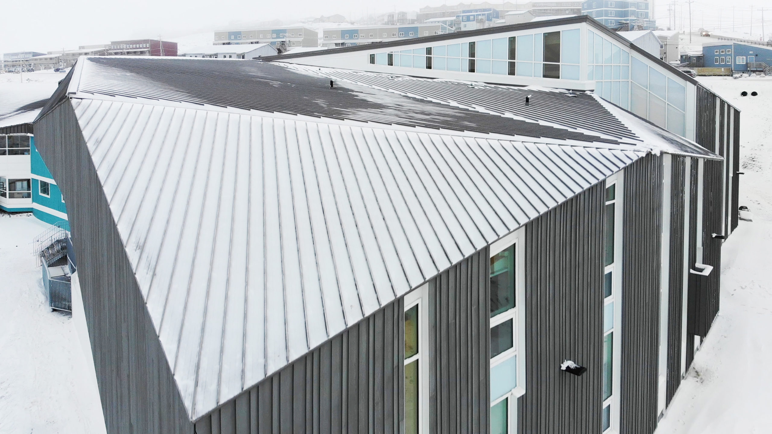 Photo of the Outside of Nunavut Arctic College - Nunatta Campus